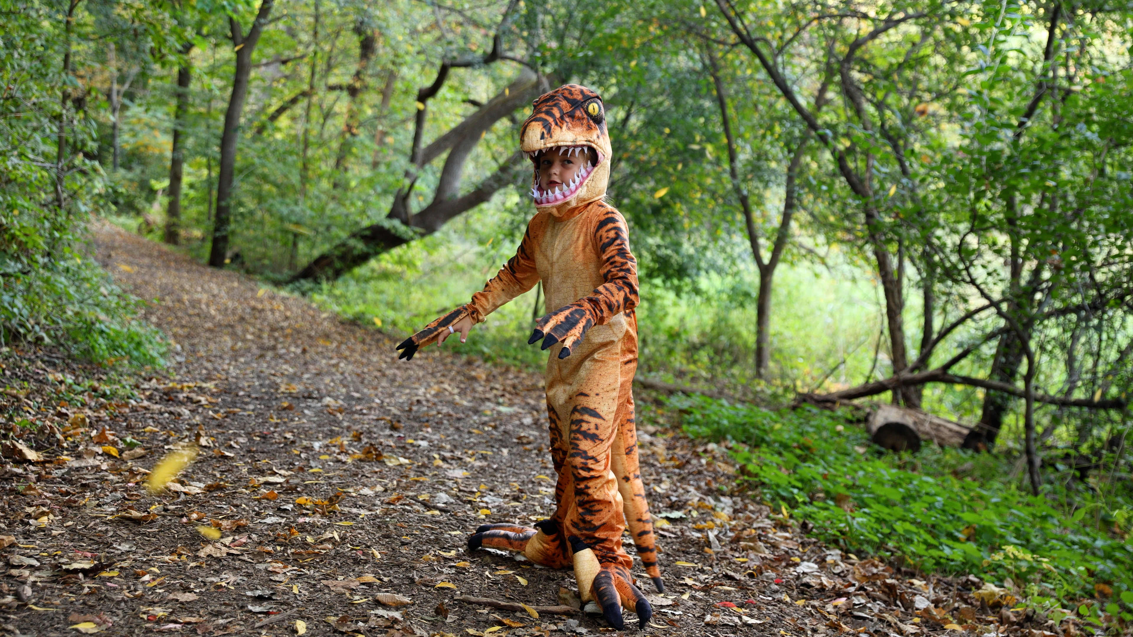FUN1501CH Kid's Velociraptor Costume